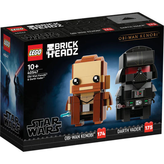 LEGO BRICKHEADZ: Obi-Wan Kenobi & Darth Vader (40547)